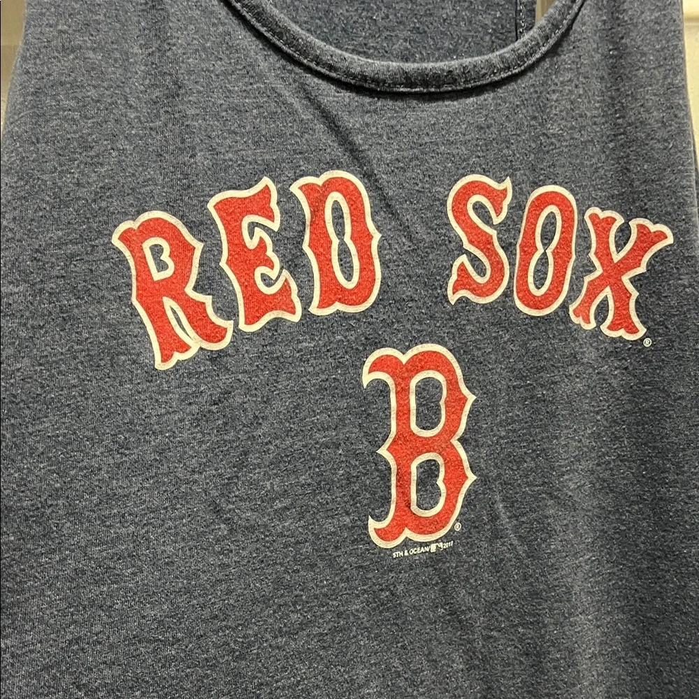 5th & Ocean Genuine Merchandise Red Sox Tank Top - Picture 5 of 5